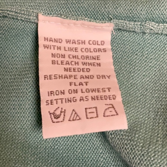 Elegant Teal Cardigan - Picture 5 of 6